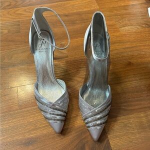 Brand new silver heels